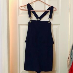 Oversized Dark Purple Romper